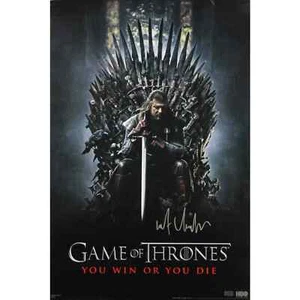 Kit Harington Signed "Game of Thrones" 24x36 Poster (Radtke COA) - Picture 1 of 4