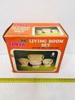 TANYA  ACCESSORI PER BAMBOLA LIVING ROOM SET NUOVISSIMO VINTAGE!!!