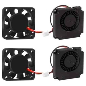 4PCS 3D Printer Brushless Cooling Fan 40X40X10Mm DC12V Oil Bearing Blower Fan - Afbeelding 1 van 8