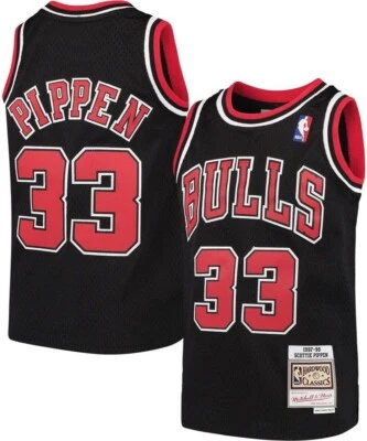Mitchell & Ness Scottie Pippen 97 Chicago Bulls Neapolitan Swingman NBA Jersey - Image 1 of 4