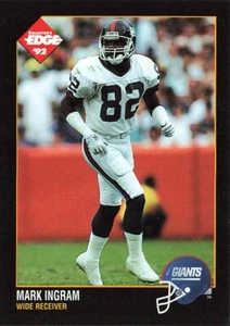 1992 Collector's Edge Football #118 Mark Ingram - Picture 1 of 8