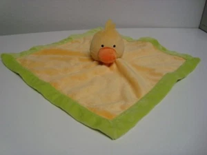 Tiddliwinks Duck Chick Duckling coperta di sicurezza per bambini giallo verde peluche Lovey  - Foto 1 di 5