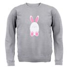White Easter Bunny - Kids Hoodie / Sweater - Bunny Rabbit Cute Eggs Egg Gift