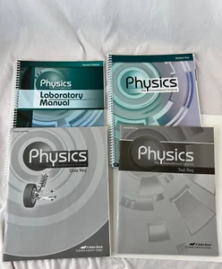 LOT ~ Abeka Physics & Lab Manual The Foundational Science Teacher Ed Keys - Picture 1 of 9