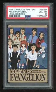 Evangelion Carddass LD 1998 SC014 All Characters Promo Japanese PSA 10 79658056 - Picture 1 of 2