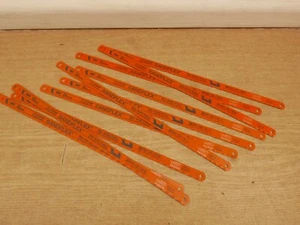 BAHCO SANDFLEX 3906 12" BI METAL HACKSAW BLADES 18TPI  24TPI & 32TPI x 10 mixed - Picture 1 of 2