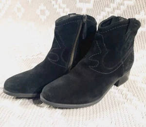 Hotter Brierley Womens Ankle Boots UK 5.5 Suede Uppers Leather Lining Std Width - Picture 1 of 18