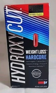 Hydroxycut Hardcore Weight Loss Capsules, Burn Calories, Increase Energy, 60 Ct - Picture 1 of 5