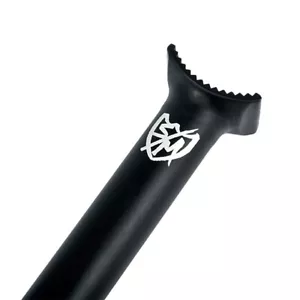 S&M PIVOTAL POST SEATPOST BLACK FIT BMX BIKE 1" 25.4mm X 200mm shorty SE GT NEW - Picture 1 of 1