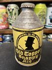 Old Topper Snappy Ale A/O 12 oz. 1930's Cone Top Beer Can Rochester USA