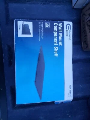 Commercial Electric MB-51310 Wall Mounted Component Shelf Black - Image 1 of 2