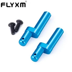 FLYXM 2Pc Aluminum Battery Post Column For RC 1/10 Tamiya TT-02 TT02 Car Upgrade - Picture 1 of 8