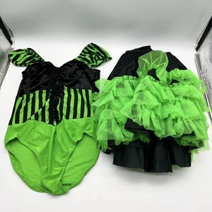 Wolff Fording 2 piezas Recital de Baile Halloween Bruja Disfraz Enagua Para Mujer Grande - Imagen 1 de 5