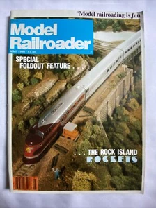 1980 May Model Railroader Magazine Hardwood Veneer Modeling At Once (MH590) - Picture 1 of 3