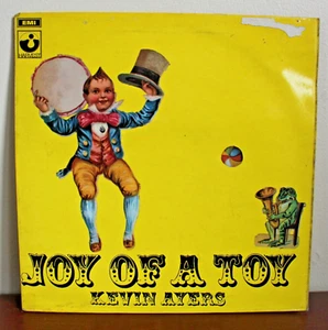 Vintage 1969 Kevin Ayers Joy Of A Toy LP Vinyl Harvest SHVL 763 - Imagen 1 de 5