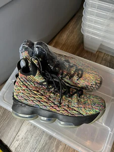Size 5.5 - Nike Zoom LeBron 15 Four Horseman - 31114535415- Preowned No Box - Picture 1 of 7