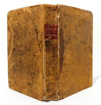 EARLY 19TH C (1825) ANTIQUE VOL. 'LESSONS IN ELOCUTION,' WM. SCOTT, PLYMOUTH, MA - Image 1 of 4