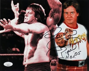 Rowdy Roddy Piper Signed WWE 8x10 Photo Inscribed "HOF 05" (JSA) - Picture 1 of 4