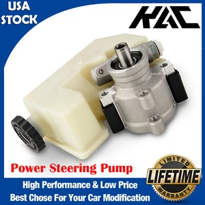 1PC Power Steering Pump w/ Reservoir For 2002 2003 2004-2006 Jeep Liberty 3.7L - Picture 1 of 12