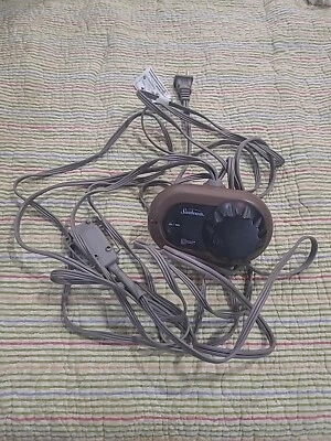 Manta eléctrica Sunbeam PAC-464S K85PB controlador doble 4 clavijas E23623F Foto 1 de 4