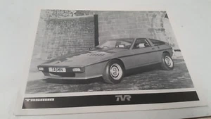 1980 TVR TASMIN Original Sales Leaflet - Foto 1 di 2