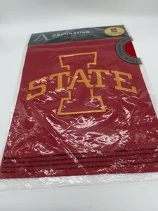 Iowa State Cyclones Appliquéd Garden Flag Double Sided 12.5" X 18" NCAA - Picture 1 of 4