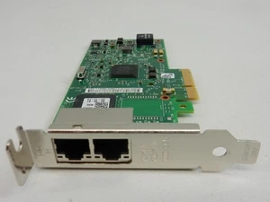 Adaptador de servidor de red Dell Intel I350-T2 doble puerto GB PCIe x4 08WWC9 8WWC9 - Imagen 1 de 4