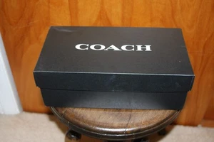 COACH Scarpiera vuota Mona solo scatola guida in pelle - Foto 1 di 2
