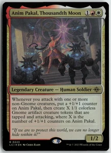 Anim Pakal, Thousandth Moon foil R The Lost Caverns of Ixalan 223 Near Mint - Picture 1 of 1