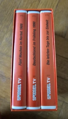Spiegel-TV 3 x VHS-Videokassetten „Das Jahr der Deutschen Einheit“  - Bild 1 von 2