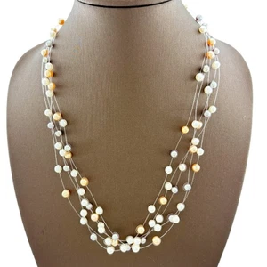 TASAKI Halskette K18 Weißgold Perle gebraucht - Bild 1 von 5