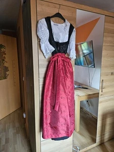 Langes Dirndl Mit Bluse - Bild 1 von 2