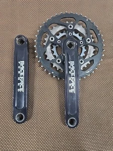 Raceface Turbine Forged Crankset 170mm, W/ Shimano Chainrings 42/32/22T - Picture 1 of 11