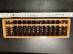 Vintage Abacus-Rechner Zählrechner, Büroholzrechner / Rechenmaschine - Bild 1 von 1