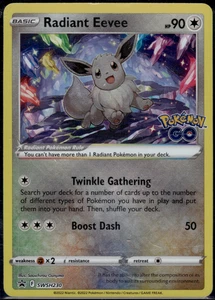 Radiant Eevee - SWSH230 Holo Promo SWSH: Sword & Shield Promo Cards NM - Picture 1 of 2