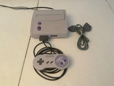Tested ! SNES Super Nintendo Lot Mini-System Model 2 Console Controller SNS-101 - Image 1 of 4