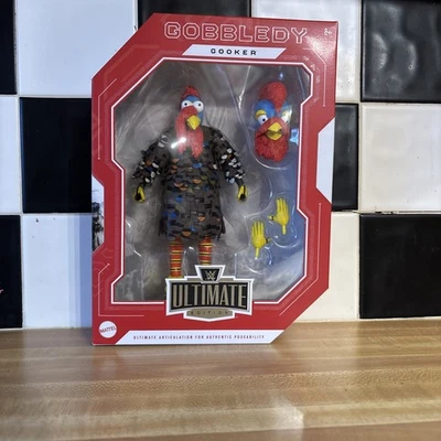 NUEVO WWE Mattel Ultimate Edition exclusivo de Amazon Gobbledy Gooker, huevo/etapa Foto 1 de 4