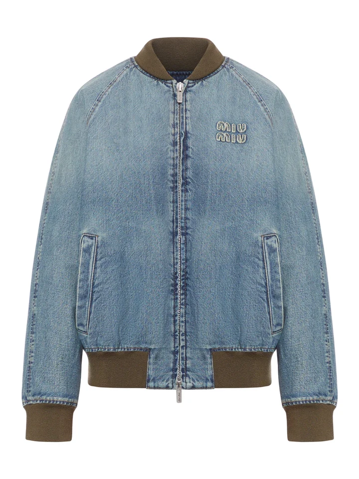 Chaqueta vaquera azul MIU MIU nueva y auténtica Foto 1 de 1