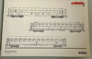Märklin H0 42942 Wagen-Set 3tlg. Riviera Express in OVP - Bild 1 von 5