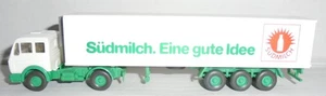 Wiking 543 Mercedes MB 1626 S Rimorchio Refrigerato SÜDMILCH Scala H0 #F8# - Foto 1 di 5