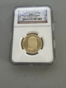 2008 S $1 John Quincy Adams Dollar PF 70 UCAM NGC - Picture 1 of 2