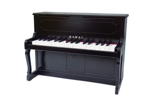 Kawai Klavier Mini Spielzeug schwarz für Kinder 32 Tasten F5-C8, Made in Japan neu - Bild 1 von 2