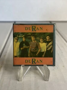 Vintage Duran Duran Square Group Photo Pin Button 1.5” - Picture 1 of 2