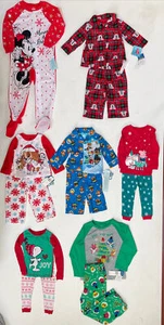 Pijama de Navidad Baby Thru Niños y Niñas Disney, Nick, Peanuts & Grinch Talla 12M-6 - Imagen 1 de 29