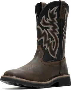 Wolverine Men's Rancher 10" Square Toe Steel Toe Work Boot Size 11W - Picture 1 of 7