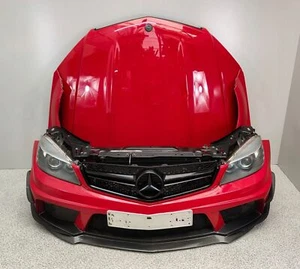 MERCEDES W204 C63 AMG V8 Front Stoßstange Motorhaube Kühlerpaket Bi-Xenon träger - Bild 1 von 12