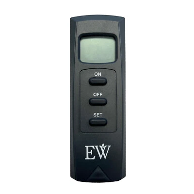 Everwarm EW4001TH-A-EW Nueva Versión Termostato Control Remoto con Pantalla LCD Milivoltios Foto 1 de 2