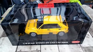 KYOSHO 1/18 LANCIA DELTA HF INTEGRALE GIALLA (08341Y) - Foto 1 di 11