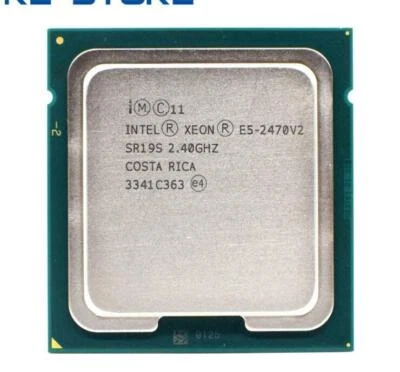 Pair 2 Intel Xeon E5-2470 V2 2.4 GHz 10 Cores  SR19S LGA1356 CPU Processor 25MB - Image 1 of 2