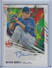 2020 Panini Diamond Kings DK Signature Bryan Abreu Auto Purple FOTL /5 #DKS-BA